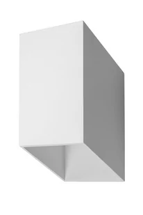 Sollux Lighting Nowoczesny Styl Kinkiet TUNNEL Biały Metal Designerska Lampa SL.0376 - Lampy ścienne - miniaturka - grafika 1