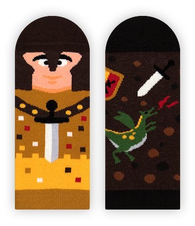 Zabawne Stopki Z Rycerzem - Good Knight Kids - 31-35