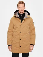 Kurtki męskie - Milestone Kurtka puchowa Lennon 330301 10700 Brązowy Regular Fit - miniaturka - grafika 1