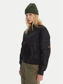 Kurtki damskie - G-Star Raw Kurtka bomber D26973 C143 Czarny Loose Fit - miniaturka - grafika 1