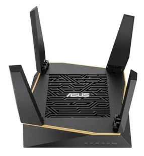 Asus AiMesh AX6100 router bezprzewodowy Tri-band (2.4 GHz/5 GHz/5 GHz) Gigabit Ethernet Czarny - Switche - miniaturka - grafika 1