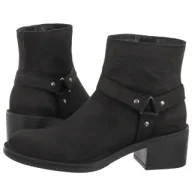 Botki damskie - Kowbojki Czarne 24695_ 9 (NE408-a) Nessi - miniaturka - grafika 1
