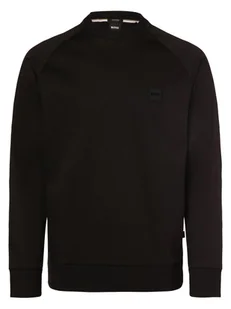BOSS Bluza męska - Stadler 82 Mężczyźni Bawełna czarny jednolity, M - Bluzy męskie - miniaturka - grafika 1