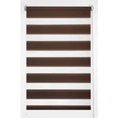 Rolety - Roleta Dzień i Noc 70X230 brązowa, 1szt - miniaturka - grafika 1