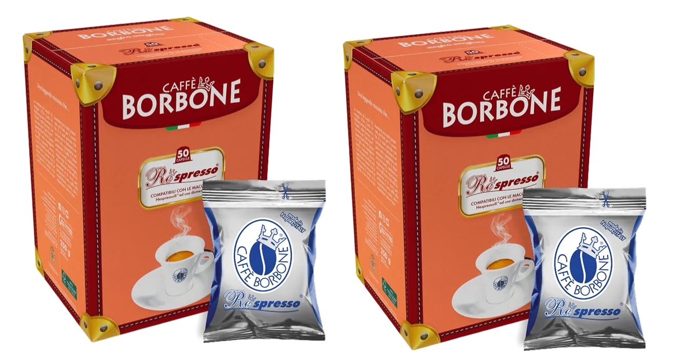 Kapsułki do Nespresso Borbone Respresso Blue Blend 2 x 50 (100szt)