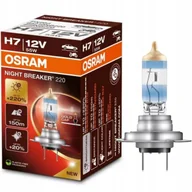 Żarówki samochodowe - Osram żarówka H7 Night Breaker +220% do +150m +20% bielsze światło - miniaturka - grafika 1