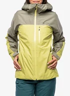 Kurtki narciarskie - Damska kurtka narciarska Marmot Lightray GORE-TEX Jacket - vetiver/limelight - miniaturka - grafika 1