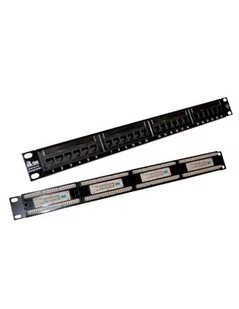 Patch panel UTP kat.5e 24 porty LSA 1U ALANTEC - Pozostałe akcesoria sieciowe - miniaturka - grafika 1
