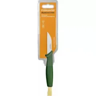 Noże kuchenne - Fiskars Nóż do grzybów zielony ze szczoteczką - miniaturka - grafika 1