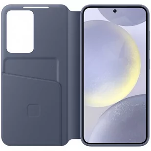 Etui SAMSUNG Smart View Wallet Case do Galaxy S24 Fioletowy EF-ZS921CVEGWW - Etui i futerały do telefonów - miniaturka - grafika 1