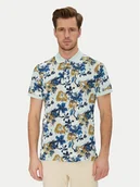 Koszulki męskie - Blend Polo 20718253 Niebieski Regular Fit - miniaturka - grafika 1