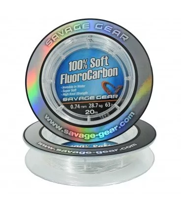 FLUOROCARBON SAVAGE GEAR SOFT 0,74 mm