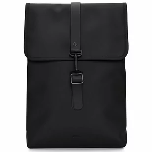 Rains Plecak 42 cm Komora na laptopa black - Torby na laptopy - miniaturka - grafika 1