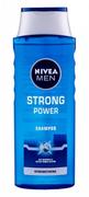 Szampony do włosów - Nivea Men Strong Power Shampoo 400ml M Szampon do włosów 42919 - miniaturka - grafika 1