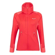 Bluzy damskie - Salewa AGNER HYBRID PL/DST W FZ HOODY 27372-6205 - miniaturka - grafika 1