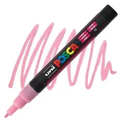 Dekoratorstwo - Marker pigmentowy Posca różowy brokatowy  (13) PC-3ML UNI - miniaturka - grafika 1