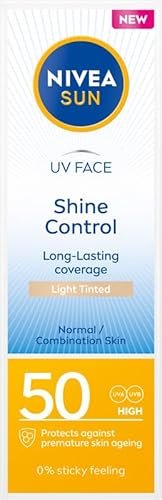 NIVEA SUN UV Face Matujący krem do twarzy LIGHT z wysoką ochroną SPF50 50 ml