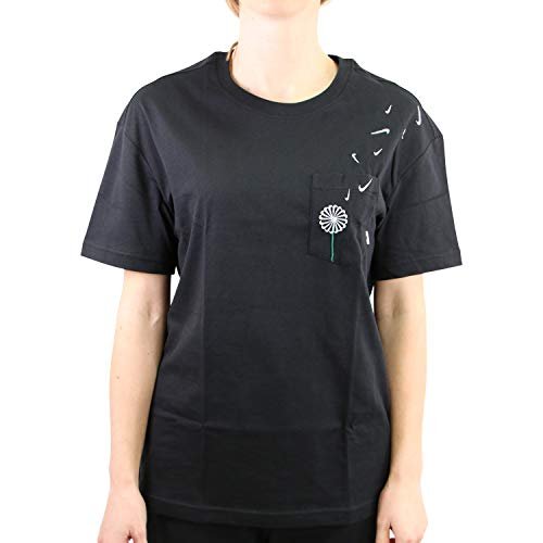 Nike Novel T-shirt damski czarny czarny/biały X-L