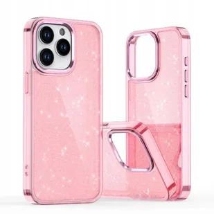 Etui brokatowe Glitter Case na Samsung Galaxy A56 5G - różowe - Etui i futerały do telefonów - miniaturka - grafika 1