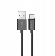 Kable USB - Kabel Puro TPE 12W USB-A - microUSB 1m - czarny - miniaturka - grafika 1