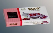 Galaretki - Tureckie lokum Saray o smaku wiśniowym 400g – Miękkie, owocowe - miniaturka - grafika 1