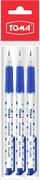 Długopisy - TOMA Długopis S-FINE automatyczny niebieski TO-069 - miniaturka - grafika 1