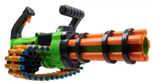 Dart Zone Minigun V-Twin 6400 - Zabawki militarne Dart Zone Minigun V-Twin 6400 - Zabawki militarne - miniaturka - grafika 1