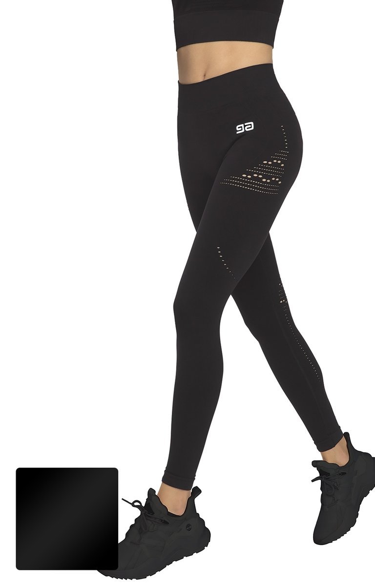 Legginsy sportowe, czarne, Gatta