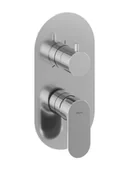 Baterie wannowe i prysznicowe - Ravak Eleganta - Bateria podtynkowa do obsługi trzech wyjść wody, chrom X070217 - miniaturka - grafika 1