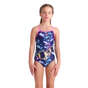 Strój Kąpielowy Dziewczęcy Soap Bubbles Swimsuit Light - Stroje kąpielowe dla dziewczynek - miniaturka - grafika 1