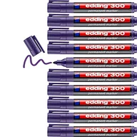 Markery permanentne - Edding Marker permanentny 1.5-3.0mm fioletowy okrągły 300 EG5093 - miniaturka - grafika 1