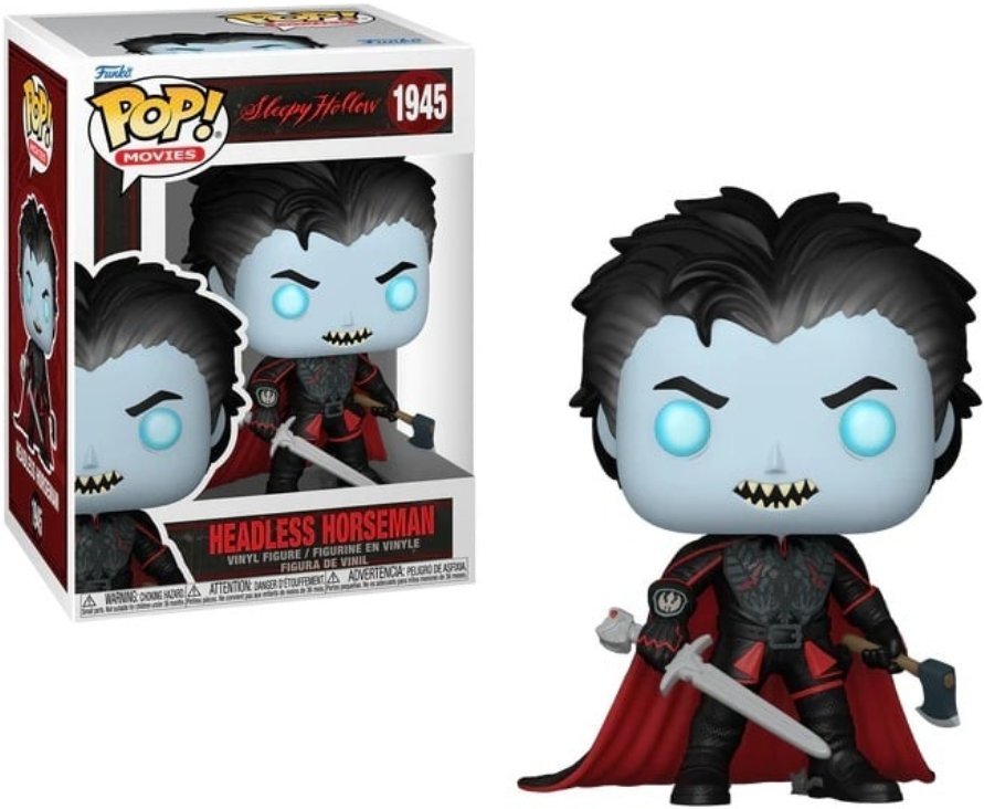 Funko, Funko POP!, HORROR, Figurka Kolekcjonerska, Sleepy Hollow (1999), Headless Horseman w/ Chase