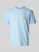 Koszulki męskie - T-shirt z nadrukiem z logo model ‘JAISON’ - miniaturka - grafika 1