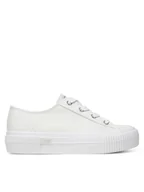 Trampki damskie - Lee Trampki Isla C Women Low 50251001.1FG Biały - miniaturka - grafika 1