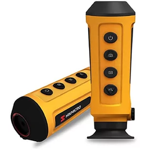 HIKMICRO Budgie BC06 kamera termowizyjna/termomonokular do rozpoznawania ludzi i zwierząt, obserwacja z pamięcią 8 GB, hotspot Wi-Fi, pomarańczowy - Kamery cofania - miniaturka - grafika 1