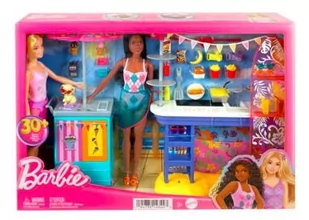 Mattel, Zestaw Barbie Dzień nad morzem - Lalki dla dziewczynek - miniaturka - grafika 1