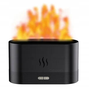 Nawilżacz powietrza NAWILŻACZ POWIETRZA Dyfuzor OGIEŃ KOMINEK LED 30m2 - Nawilżacze powietrza - miniaturka - grafika 1