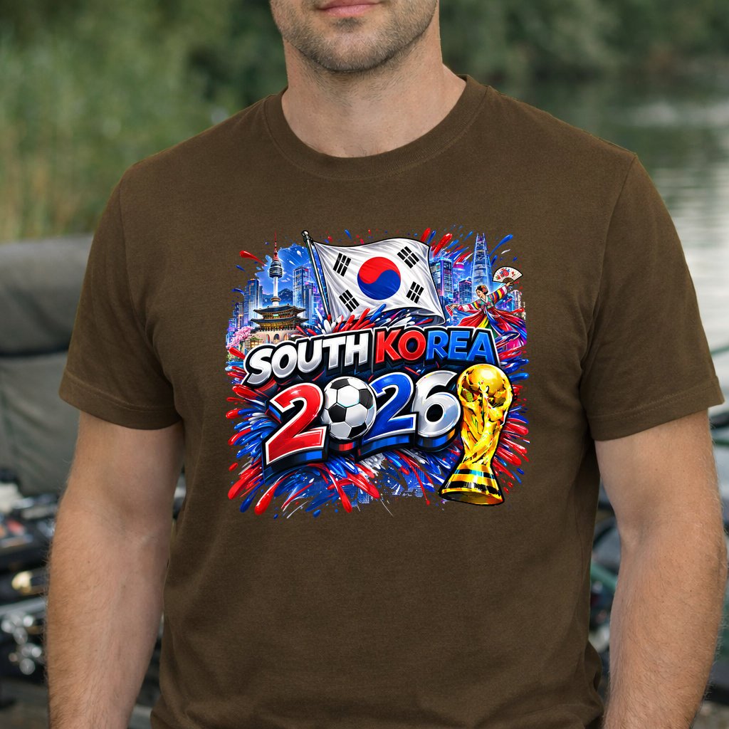 Koszulka WORLD CUP 2026 kolor brązowy rozmiar XXL