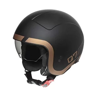 PREMIER HELMET ROCKER LN 19 BM, matowy czarny/złoty, S - Kaski motocyklowe - miniaturka - grafika 1