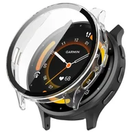 Akcesoria do smartwatchy - Etui + szkło 2W1 do Garmin VENU 3 przezroczyste - miniaturka - grafika 1