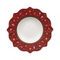 Talerze - Villeroy & Boch Toy's Delight Talerz głęboki czerwony średnica: 26 cm (14-8585-2700) - miniaturka - grafika 1