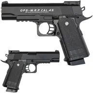Zabawki militarne - Pistolet zabawka metalowa na kulki Cyma ASG 6mm  | Seria MPK-M20 - miniaturka - grafika 1