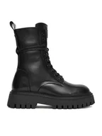 Botki damskie - G-Star Raw Trzewiki EO-GEDIZ-8090-25 Czarny - miniaturka - grafika 1