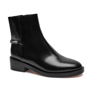 Michael Kors Skórzane botki CARLISLE - Botki damskie - miniaturka - grafika 1