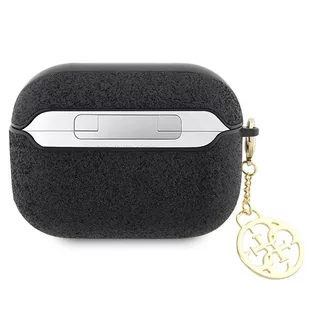 Guess GUAP2GLGSHK AirPods Pro 2 cover czarny/black Glitter Flake 4G Charm - Akcesoria do słuchawek - miniaturka - grafika 2