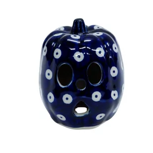 Ceramiczna dynia mała Czesio Ceramika Bolesławiec - Halloween Ceramiczna dynia mała Czesio Ceramika Bolesławiec - Halloween - miniaturka - grafika 1
