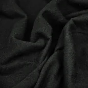 Pasmanteria - Tkanina Flanela czarna - miniaturka - grafika 1