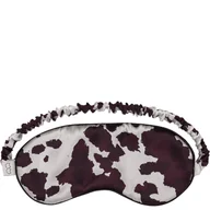 Akcesoria podróżnicze - Cat&Cat Jedwabna Maska do włosów, Cow burgundy - miniaturka - grafika 1