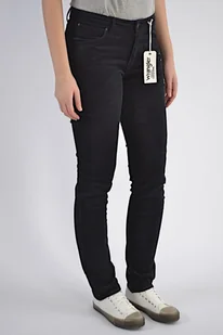 WRANGLER SLIM DARK NAVY SZTRUKSY DAMSKIE - Spodnie damskie - miniaturka - grafika 1