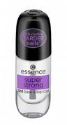 Lakiery do paznokci - Baza pod lakier i top Essence Cosmetics Super Strong 2en1 Base &amp; Top Coat 8 ml (4059729384584) - miniaturka - grafika 1